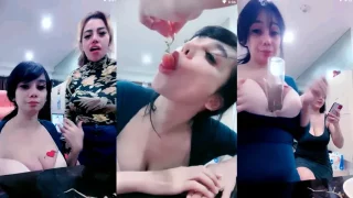 Bokep Indo DMX Icha Ayu dan Bestienya Godain Pascol