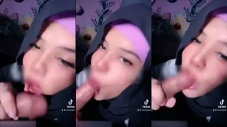 Bokep Indo ARRAZYNY Hijab Sepong Kontol Dildo