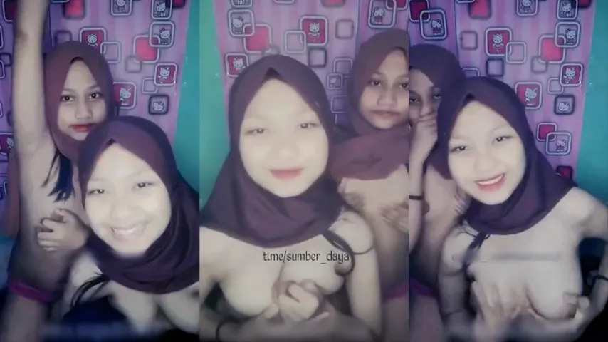 Bokep Indo Viral Adik Kakak Hijab Pamer Nenen